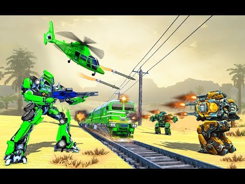 Futuristic Euro Train Transformation Robot War | Amazing Euro Train Transformation Android GamePlay