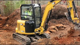 Cat® 303.5 CR Mini Excavator Customer Story 