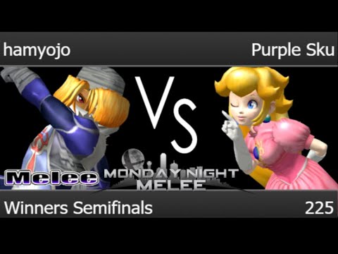 MNM 225 - SD | hamyojo (Sheik) vs Purple Sku (Peach) Winners Semifinals - Melee