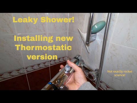 Narrowboat Shower Mixer Install