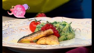 Рецепт счастья: рыба под клубничным соусом от Евгения Клопотенко