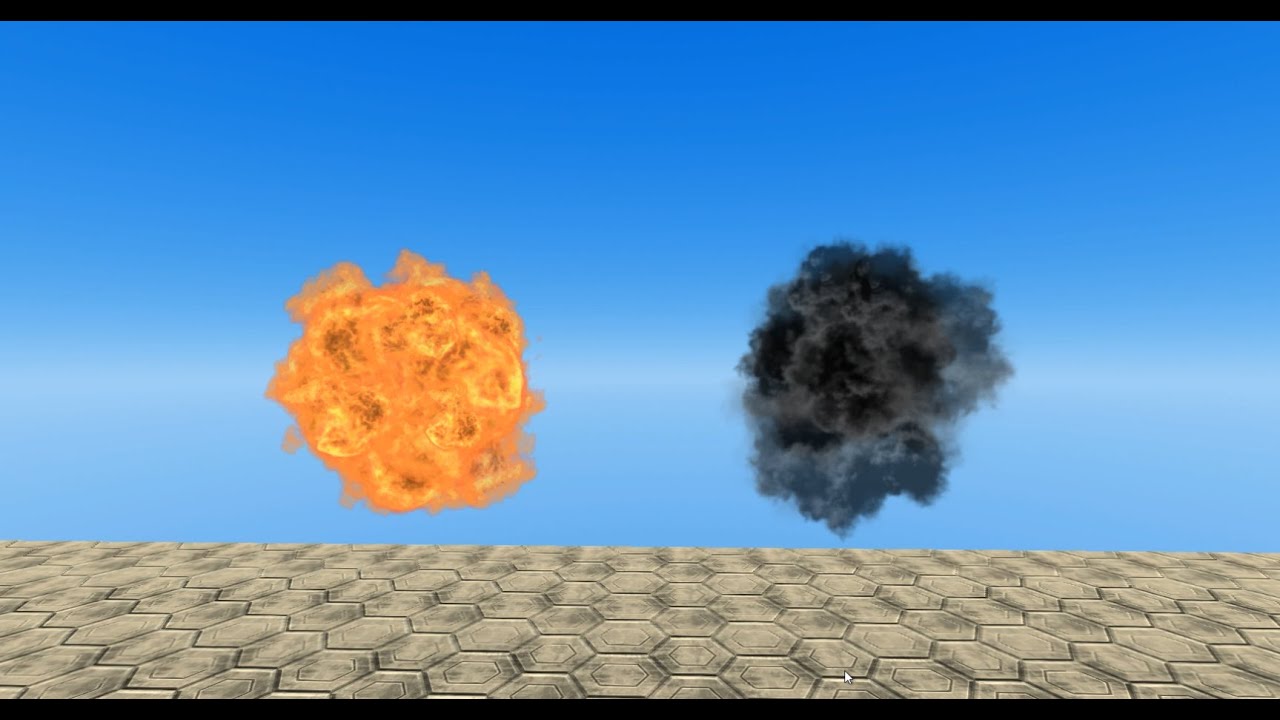Unity Asset : Splendid Explosion and Smoke Effect Lite