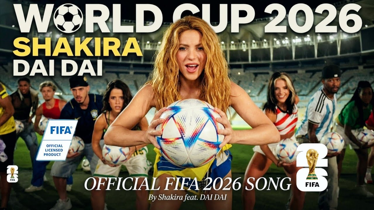 Shakira ,FIFA World Cup 2026 - Dai Dai (Music Video )