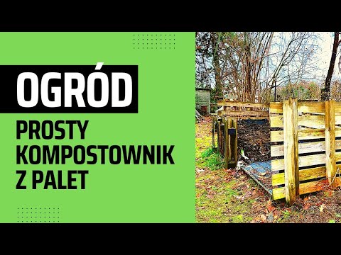 Kompostownik z palet