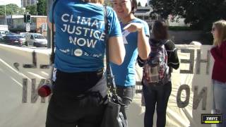 Young activists drag Adani over the coals