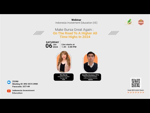 Make Bursa Great Again: On The Road To A Higher All Time Highs In 2024 (Ezaridho Ibnutama, CFTe)