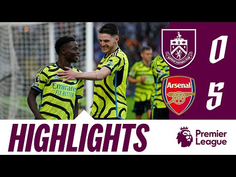 Gunners Hit Clarets For 5 | HIGHLIGHTS | Burnley 0-5 Arsenal