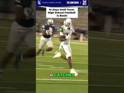 Posting 1 play every day until Texas High School Football is back! 14 Days left!
