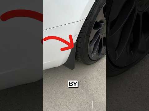 The Essential Tesla Accessory: Mud Flaps for Ultimate Protection