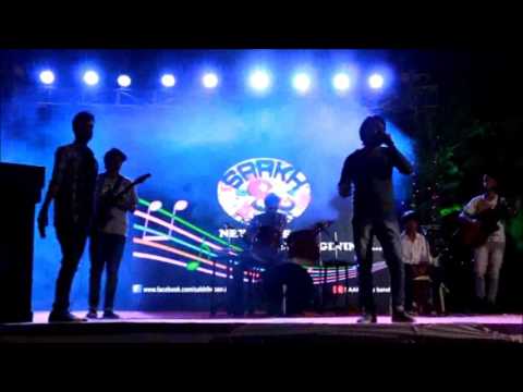 my stage performance with my band