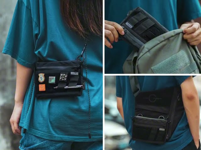 Vídeo relacionado con TACTICAL GEEK Block H Bolsa EDC Ligera Multiusos de Nylon, Pequeña Con Cremallera Impermeable YKK, Organizador de Bolsillo Para Uso Diario, Camuflaje