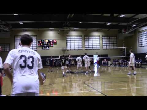 Servite vs Bosco boys Volleyball