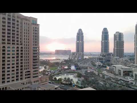the Pearl view at 5pm today ..#sunsetview #qatar