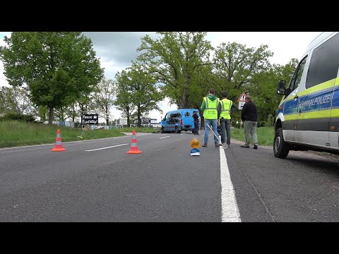 Schwerer Verkehrsunfall in Gransee, ein Mensch stirbt