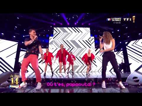 Lou & Adryano interprètent Papaoutai (Stromae) - Le Bal du 14 Juillet sur TF1