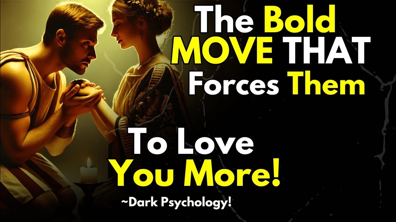 Why They NEED You to Step Back? The Bold Move That Forces Them to Love You More! |Stoicism