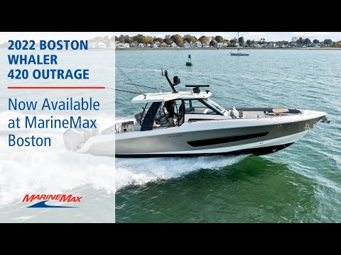 2022 Boston Whaler 420 Outrage Boat For Sale at MarineMax Boston, MA