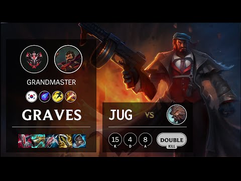 Graves Jungle vs Udyr - KR Grandmaster Patch 11.4
