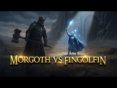 Morgoth vs Fingolfin: The Most Epic Duel in Middle-earth History | LOTR LORE #Lordoftherings