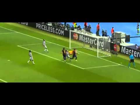 Luis Suarez goal Juventus vs Barcelona 1-2 2015 Uefa Champions league Final - Berlin