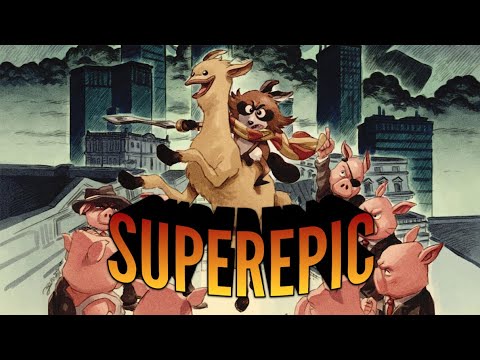 SuperEpic 🦝 Reveal Trailer 🦙 Switch/PS4/XB1/PC thumbnail