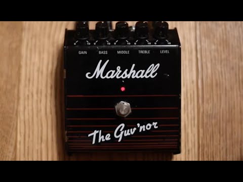 Vintage Marshall Guv’nor - Gary Moore tone test “matt Robinson”
