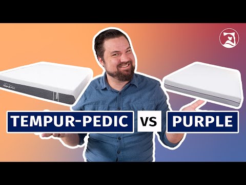 Tempur-Pedic vs Purple Mattress - Which Bed Is Best?