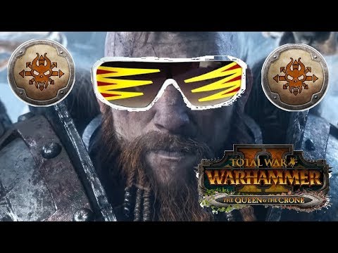 Norsca vs Empire & Vampire Counts | Total War Warhammer 2 - The Queen &  The Crone DLC