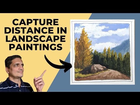 Do This One thing To Capture Distance In Landscapes paintings!