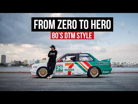 BMW Spec-E30 with 80's DTM Livery