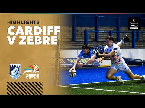 3 Minute Highlights: Cardiff Blues v Zebre | Round 5 | Guinness PRO14 Rainbow Cup