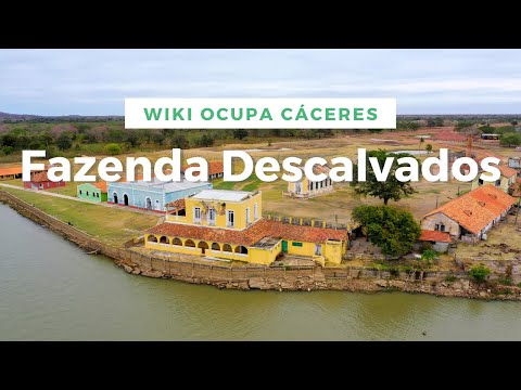 Vista aérea Fazenda Descalvados - Cáceres