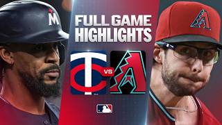 TWINS vs. D-BACKS Full Game Highlights (6/20/26) | MLB Highlights