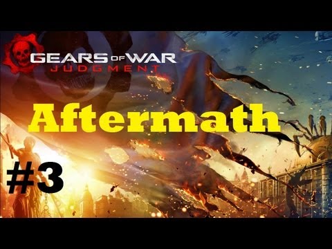 Gears of War Judgment: Aftermath Campaign Co-op Insane mode Part 3: Evac Ambush!