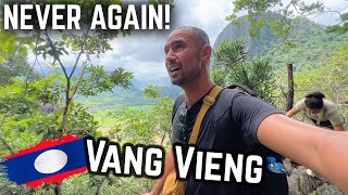 ⛰️ Vang Vieng is NOT The Same Anymore 🇱🇦| LAOS VLOG