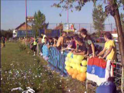 Navijači FK BSK Bavanište (CBB) 04.10.2009.