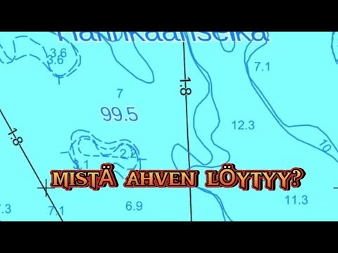 Näytetään kalapaikkaa ja kerrotaan omia mielipiteitä mistä isoa ahventa löytyy.