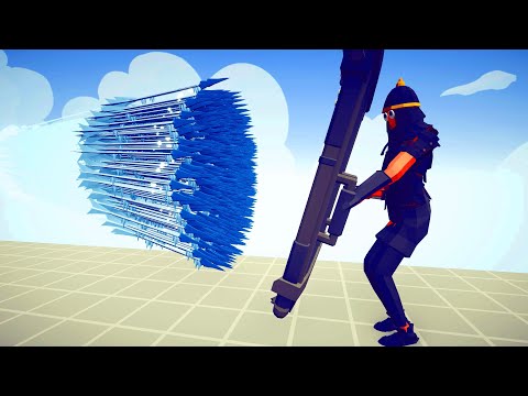 DEFLECT SHIELD vs 1000x AMMUNITION - Totally Accurate Battle Simulator TABS