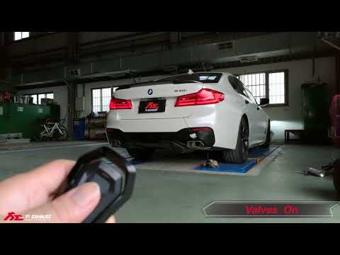 BMW G30 540i X Fi Exhaust - Sound Check l Valve Control !