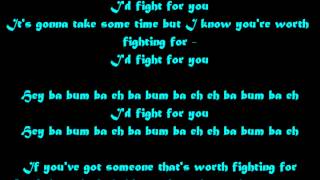 Jason Derulo- Fight For You Lyrics