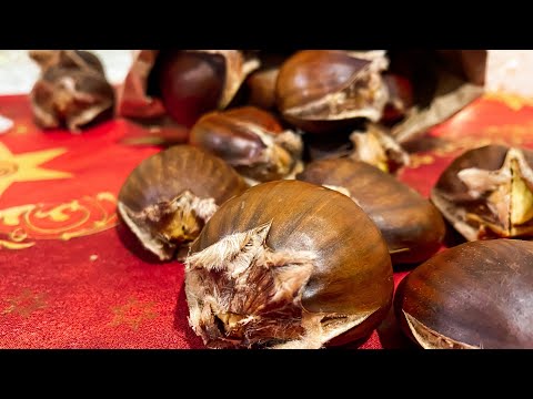 Maronen rösten | heiße Maronen wie vom Weihnachtsmarkt | Weihnachtsmarkt Rezept