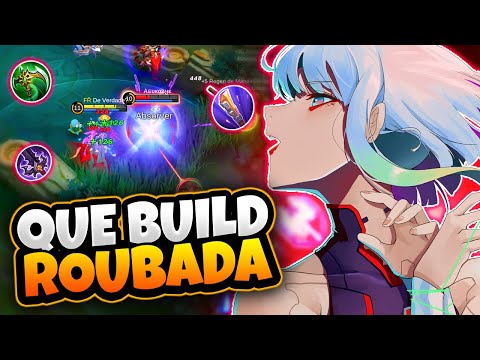 ELA TAMBÉM FICOU MUITO QUEBRADA COM ESSA BUILD! | MOBILE LEGENDS