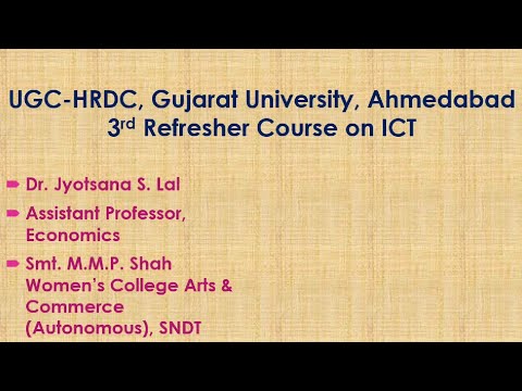 Refresher Course | HRDC Gujarat University | Rural Credit | Easy Economics