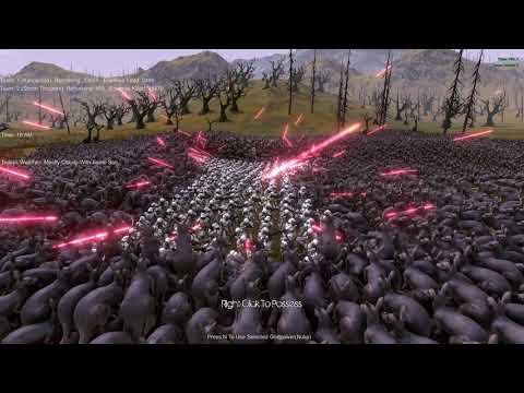 30000 Kangaroos vs 1500/3000 Stormtroopers (Ultimate Epic Battle Simulator)