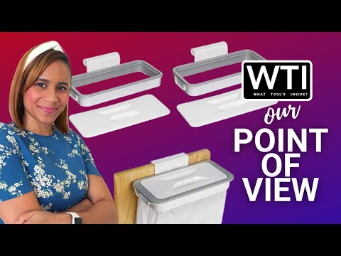 Odisen Portable Trash Bag Holder Set - WTI product video review