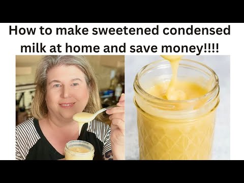 How to Make Your Own Sweetened Condensed Milk | Homemade Sweetened Condensed Milk
