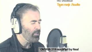 Mic Shootout Neumann U87 vs. AKG 414 vs. Oktava MK 319 vs. Oktava MK 219 vs. Shure SM58 vs. AKG 3000