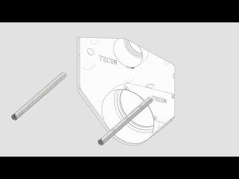 Laufen Easy Fit WC-Montage mit TECE WC-Anschlussbox