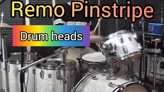 Video thumbnail for Remo Pinstripe drum heads by Rafik Mankarios - Drum Studio
