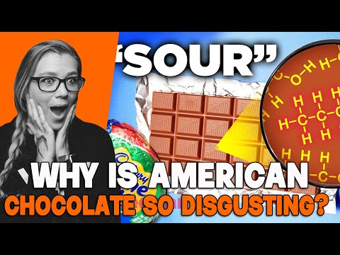 WHY IS AMERICAN CHOCOLATE SO DISGUSTING | AMANDA RAE